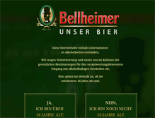 Tablet Screenshot of bellheimer.de